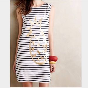 Anthropologie Whit Two Gleaming Lanai Dress SP 2 4